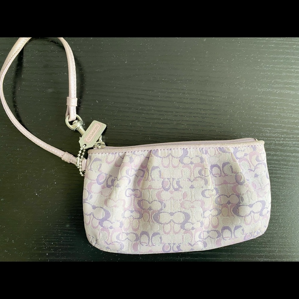 Coach Signature Wristlet